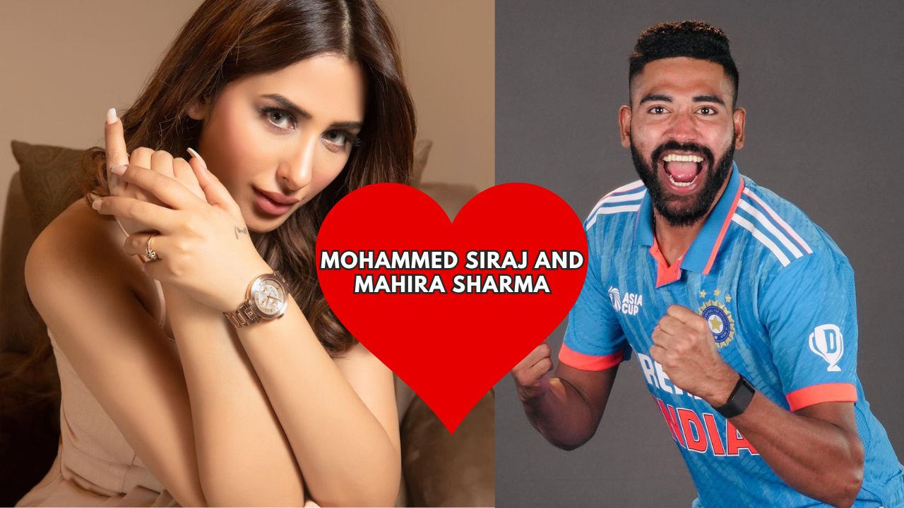 Mohammed Siraj and mahira sharma
